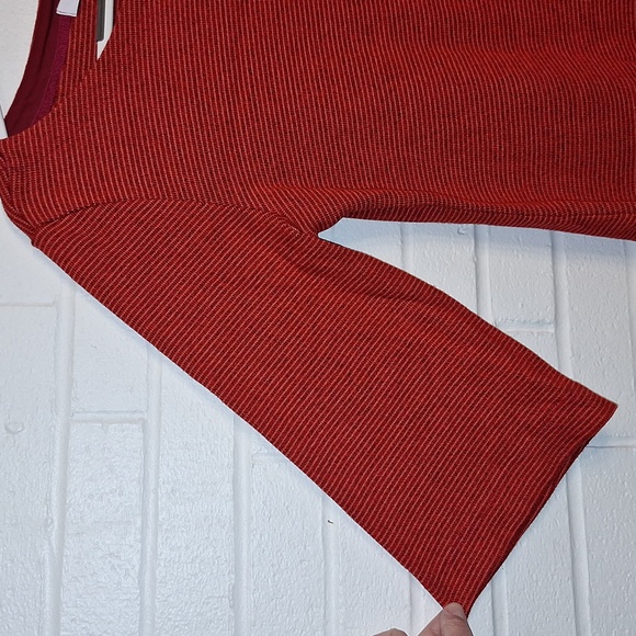 🪅 Carla Mink of Portland sweater blouse. Red. Large. EUC - Picture 3 of 6